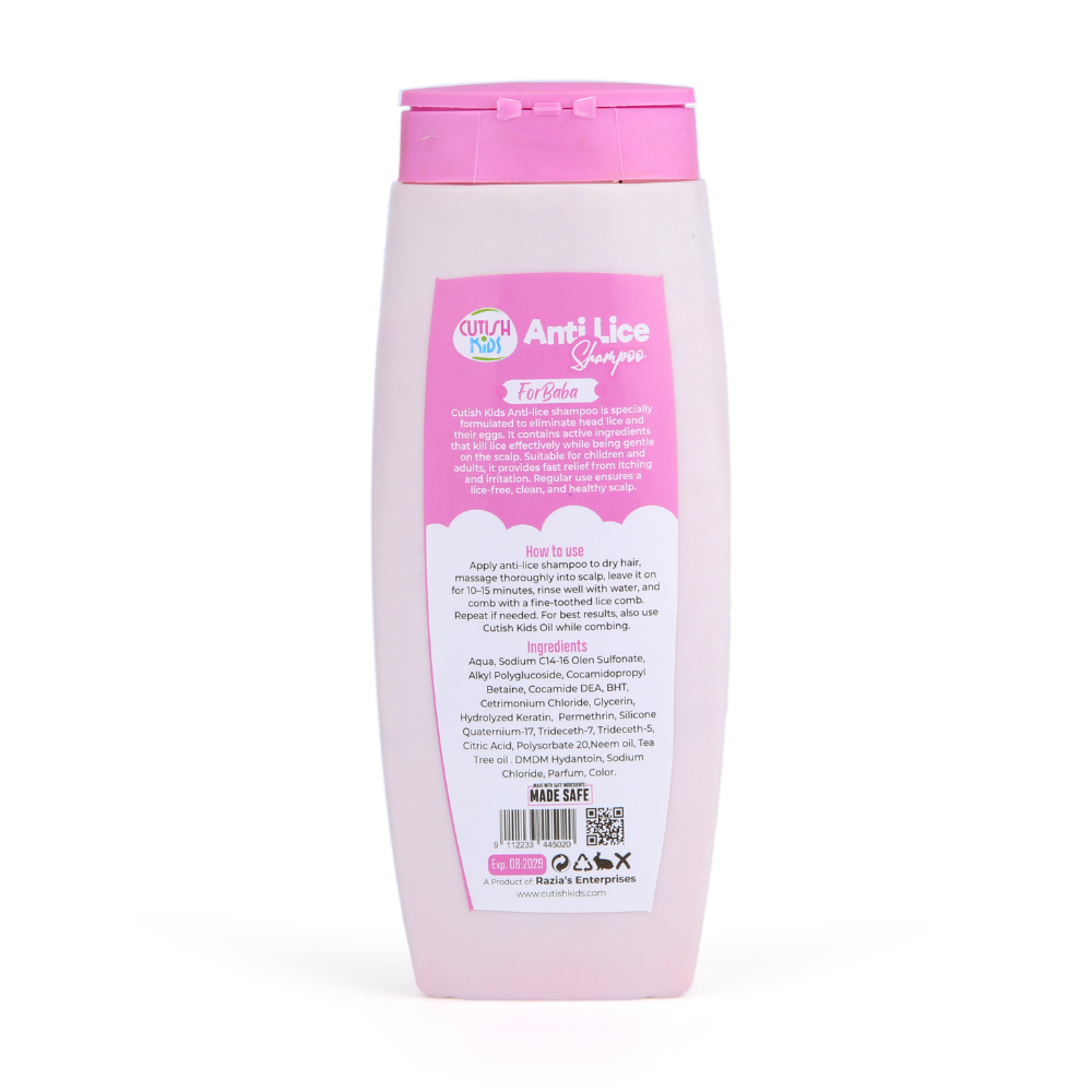 Anti Lice Shampoo For Baby