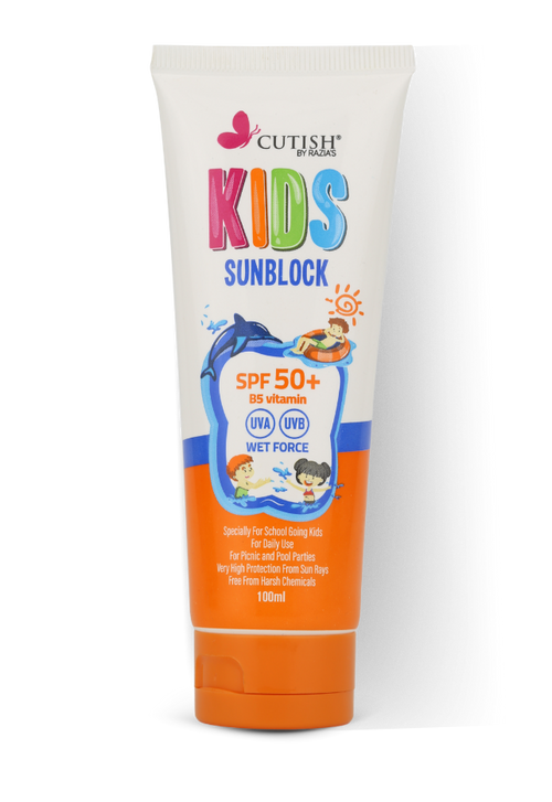 Kids sunblock for unisex