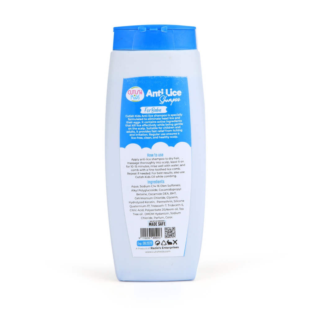 Anti Lice Shampoo For Boys