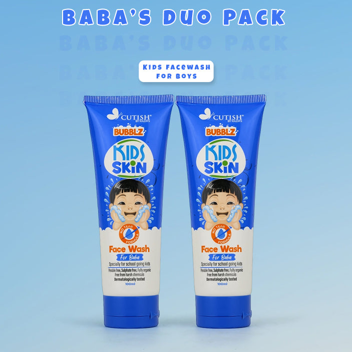 Baba’s Duo Pack , 2 x Boy Face Wash