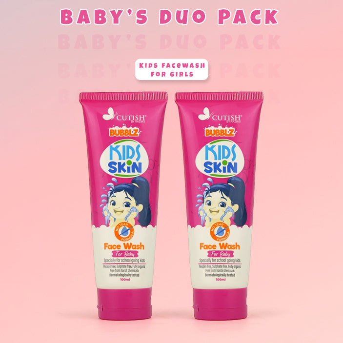 Baby’s Duo Pack , 2 x Girl Face Wash