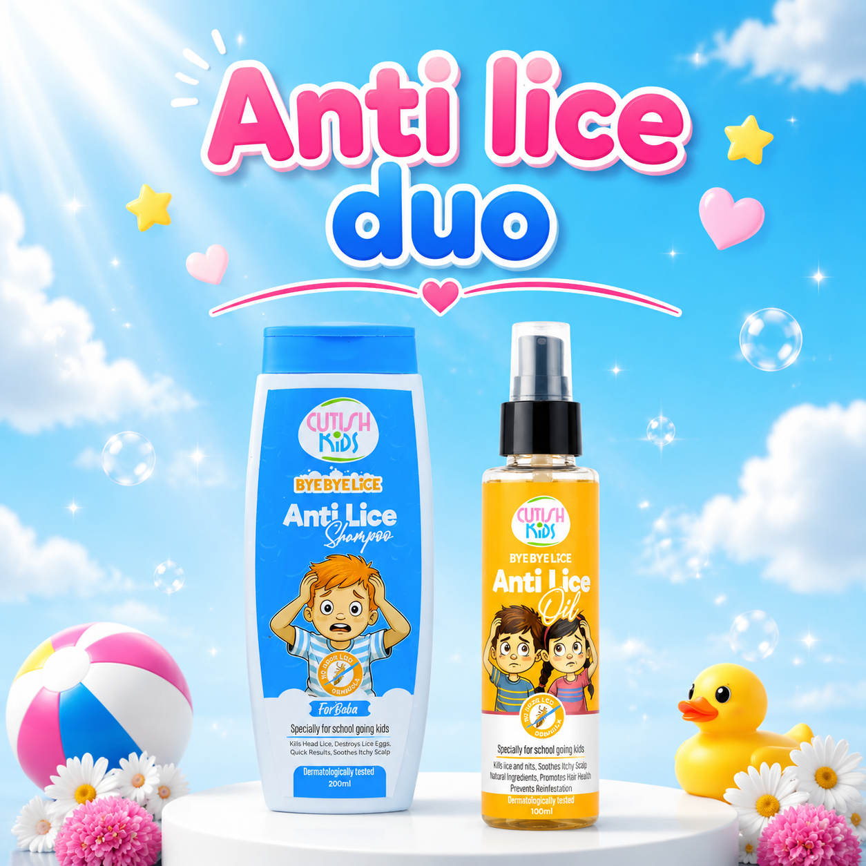 Anti Lice Oil , Anti Lice Baba Shampoo