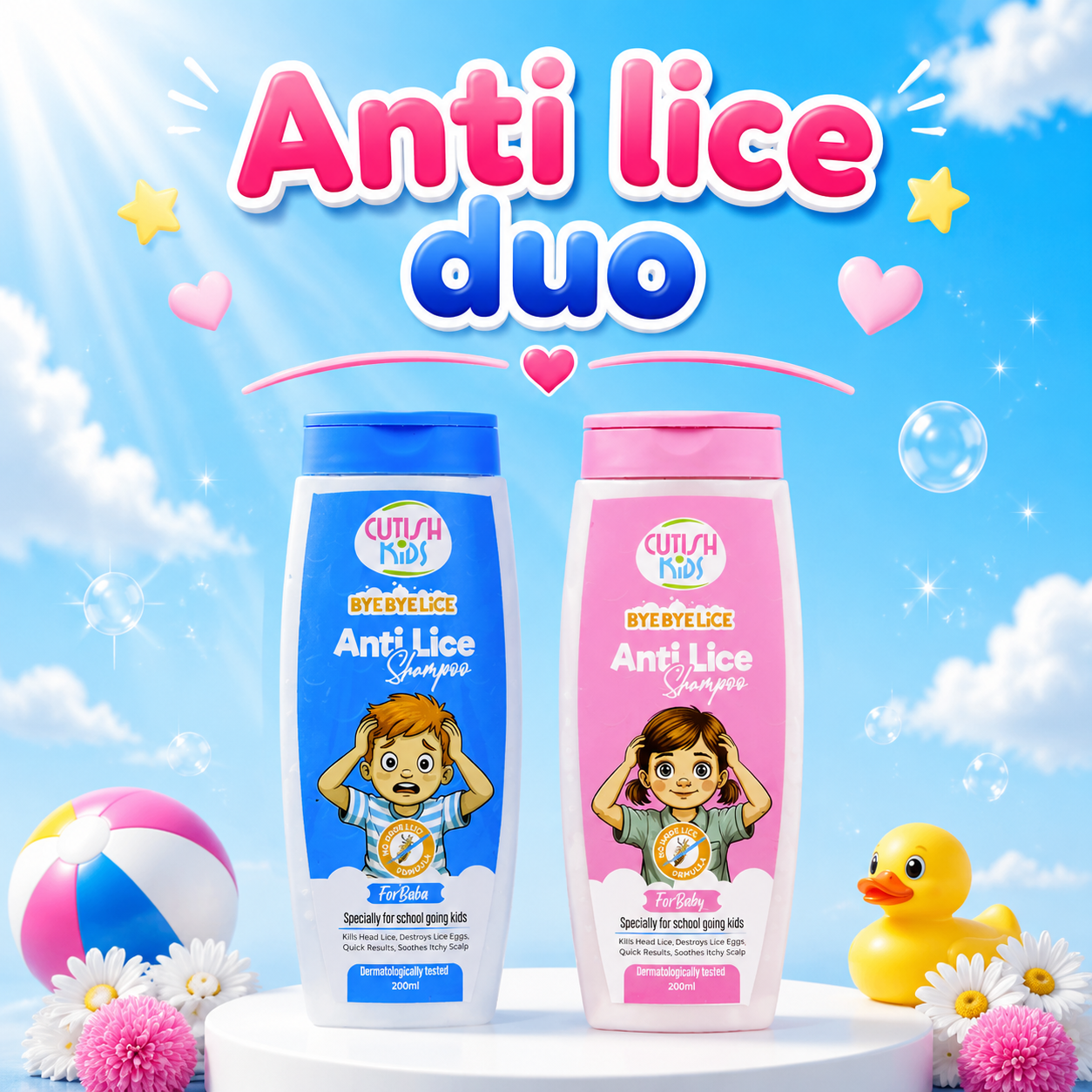 Anti Lice Baba Shampoo , Anti Lice Baby Shampoo