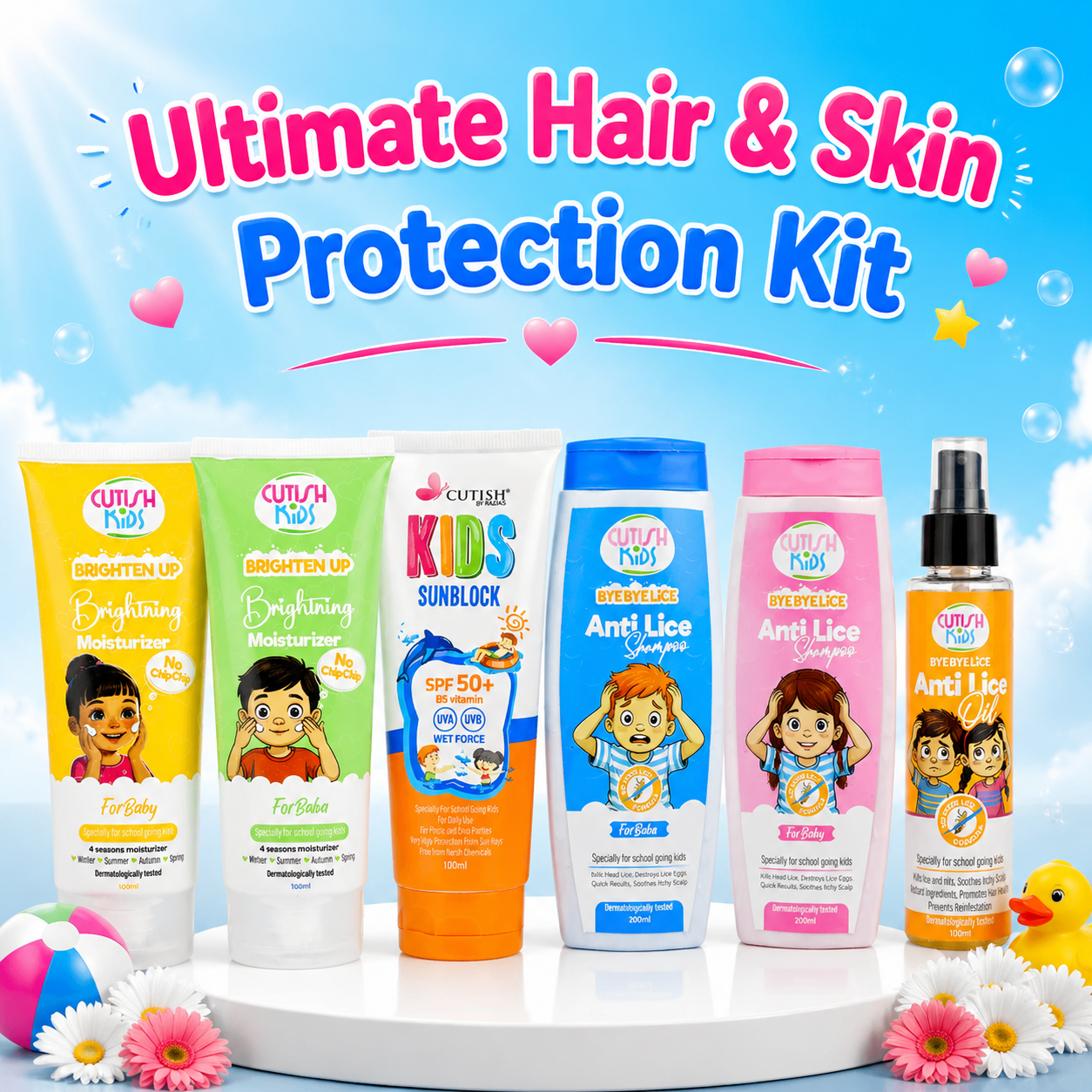 Ultimate Hair & Skin Protection Kit