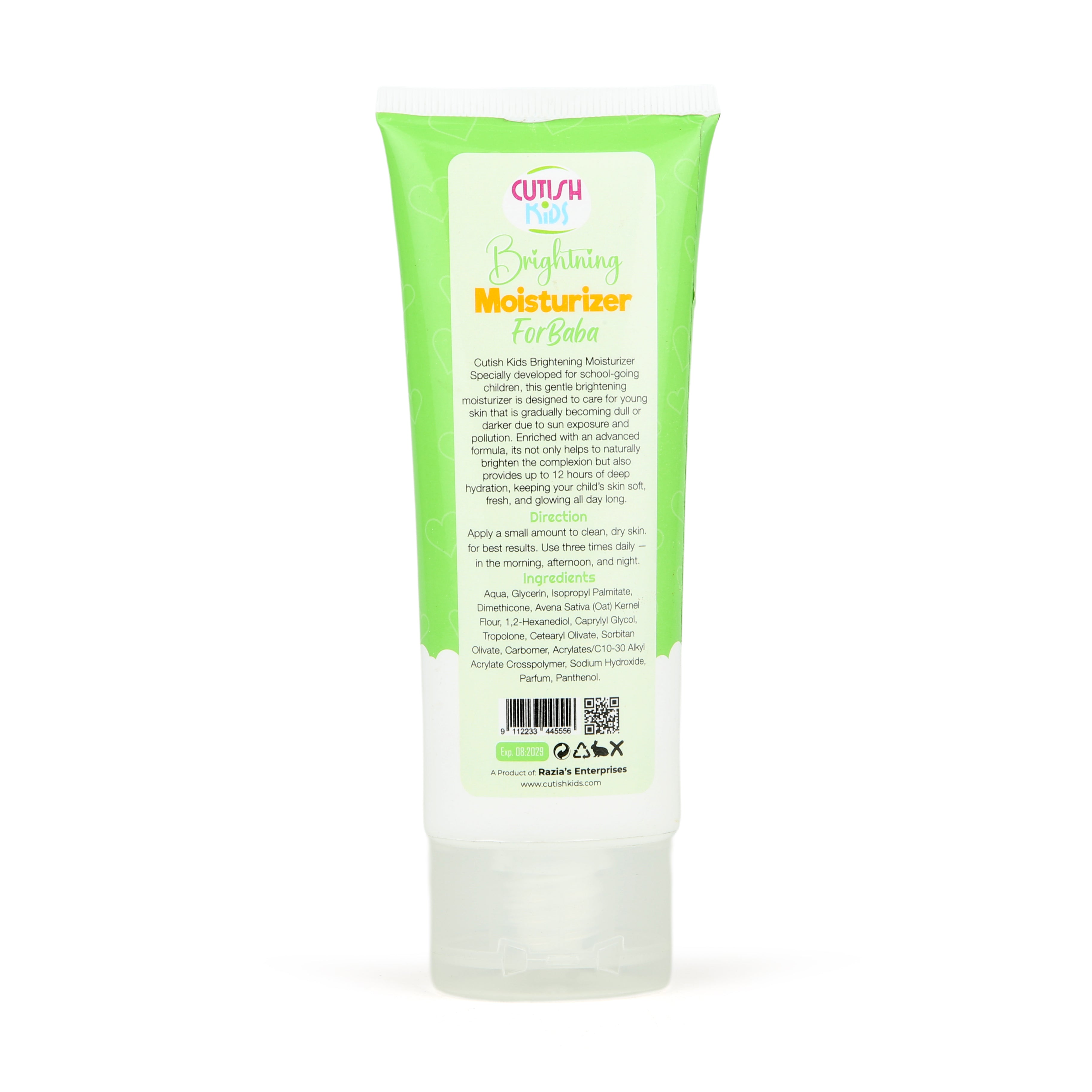 Cutish Kids Brighten Up Brightening Moisturizer for Baba | 4 Seasons Care (100ml)