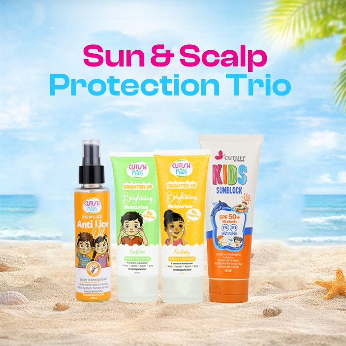 Sun & Scalp Protection Trio