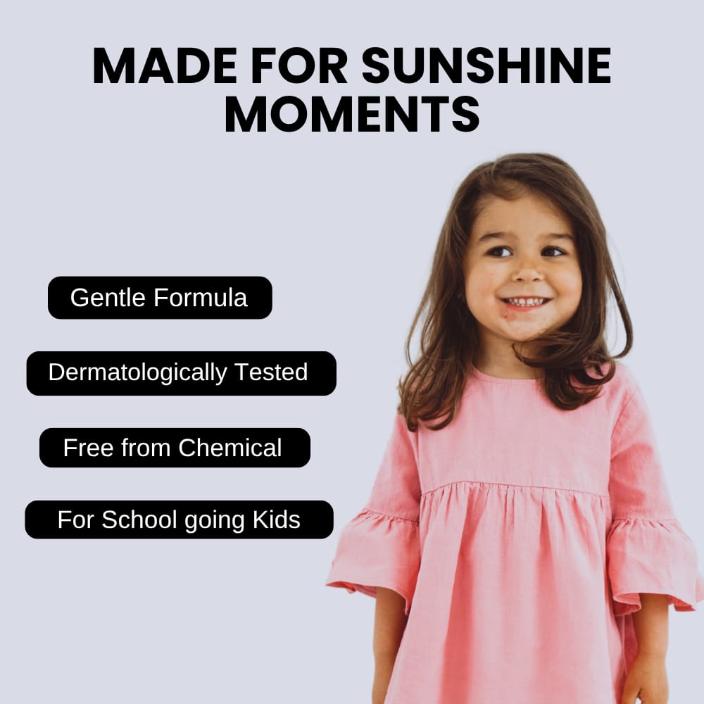 Cutish Kids Sunblock Cream - SPF 50+ with Vitamin B5