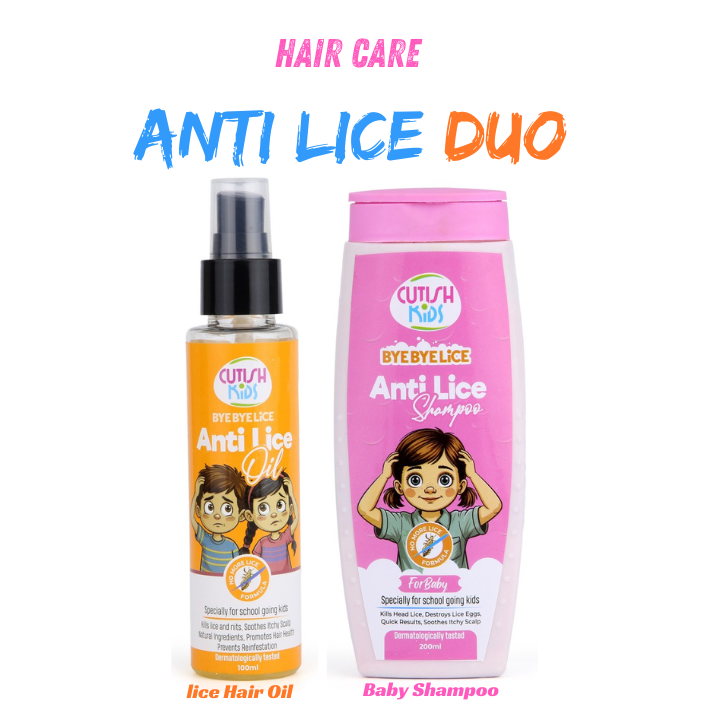Anti Lice Hair Oil , Anti Lice Baby Shampoo